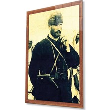 Atatürk Cam Tablo 4mm Dayanıklı Temperli Cam, Atatürk Glass Wall Art