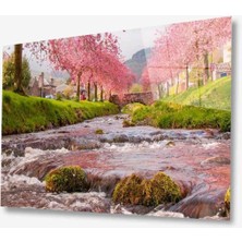 Manzara Doğa Cam Tablo 4mm Dayanıklı Temperli Cam