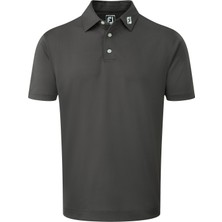 Footjoy Stretch Pique Solid Erkek Golf T-Shirt 92420 Charcoal