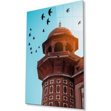 Cami Motif Dini Duvar Dekoru Cam Tablo 4mm Dayanıklı Temperli Cam