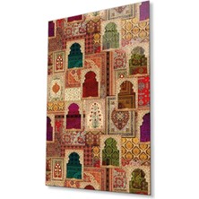 Islami Motif Cam Tablo 4mm Dayanıklı Temperli Cam