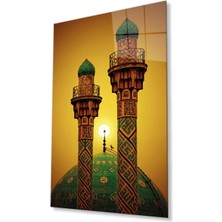 Tahran Şerif Camii Cam Tablo 4mm Dayanıklı Temperli Cam