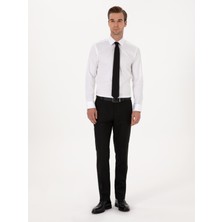Cacharel Erkek Beyaz Slim Fit %100 Pamuk Klasik Gömlek 50318179-VR013