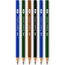 Faber-Castell Şövalye Hb Yuvarlak Kurşun Kalem 6 Adet