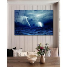 Deniz Yıldırım Cam Tablo, Ev Ofis Salon Hediyelik Duvar Dekoru