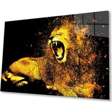 Aslan Cam Tablo