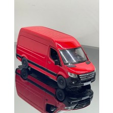 1.36 Ölçek Sprinter 318 CD Metal 12 cm Model Oyuncak Araba