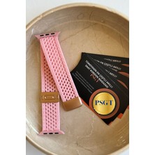 PSGT Apple Watch Uyumlu S10-46MM 42 44 45 49 mm kumaş Dokuma Manyetik Erkek Kadın Örme