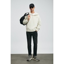 Lufian Erkek Quel Spor Slim Fit Jean Pantolon 112200263 Koyu Gri