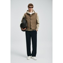 Lufian Erkek Soon Kaz Tüyü Yelek 112130027 Kum