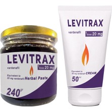 Helsol Levitrax Macun 240GR + Levitrax 50 ml Krem: Erkeklerin Performanslarına Özel Set