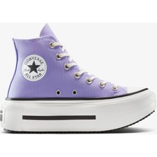 Converse Chuck Taylor All Star Lift Double Stack Unisex Mor Sneaker