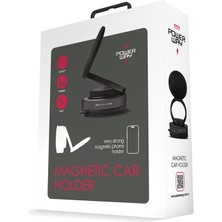 Powerway TT77 Yüksek Kaliteli Manyetik Araç Içi Telefon Tutucu Katlanabilir 360 Derece Açı