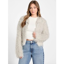 Guess Lara Kadın Bej Yün Karışımlı Triko W5BR60Z0880-F9AW