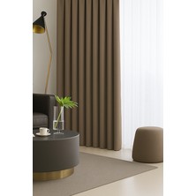 Vizon Blackout, Işık Geçirmez, Karartma Perde, Pilesiz, Lüks, Tek Kanat, Güneşlik