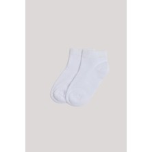 Bg Store Erkek Çocuk Beyaz Çorap