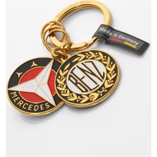 Mercedes-Benz Classic Collection Gold Anahtarlık Çiftli Orijinal