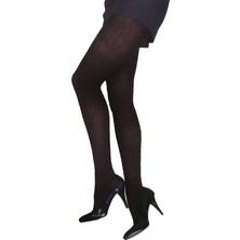 Daymod Kadın Zerde Desenli Micro Külotlu Çorap