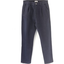 Erkek Çocuk Kanvas Pensli Pantolon Lacivert 5-14 Yaş Erkek Çocuk Okul Pantolonu 001-0002073