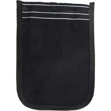 Litaetrend Osmanlı Kalın Siyah Banyo Hamam Kesesi 25X17 cm