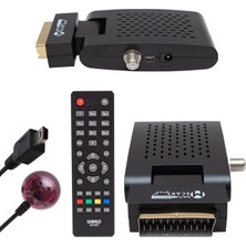 Scart Plus Tkgs'li Scart Girişli Mini Sd Uydu Alıcısı