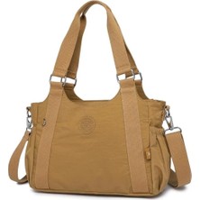 Kadın El-Kol Çantası Krinkıl Kumaş Suya Dayanıklı Yüzey Kullanışlı Iç Hacim