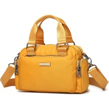 21K Barcelona Saten Kumaş Elden Tutmalı Postacı Kadın Çantası