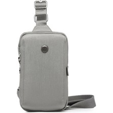 Nano Metalik Kumaş Bodybag Postacı Çantası