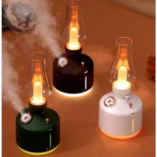 🌫️ Katjmer KT-H01 Retro Gazyağı Lambası Nemlendirici | 280ML Büyük Kapasiteli Ultrasonik Sessiz Serin Buhar Difüzörü