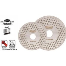 Elektrolize Elmas Kesici Flanşlı Disk - 230 mm