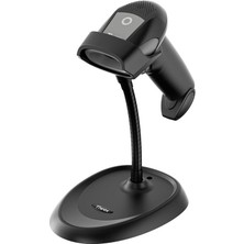 Tıwox VS-333 Kablolu USB Barkod Okuyucu Lazer Özellikli + Stand Yüksek Performanslı Tarama