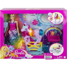 Bfs  GTG01 Barbie, Bebek ve Tek Boynuzlu At, Dreamtopia Hayaller Ülkesi