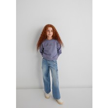 Mavi Mavi Jns Baskılı Mor Sweatshirt 7S10146-88095