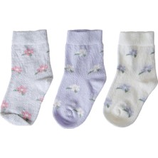 Hellobaby Kız Bebek 3lü Soket Çorap