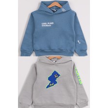 Erkek Çocuk 2'li Paket Basic Sweatshirt