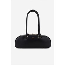 Valmenti Kadın Hakiki Deri Siyah Omuz Çanta 1169 6315 Bn Cnt SK25-26 Nero