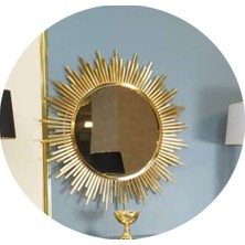 Mim Gold Güneş Yuvarlak Ayna