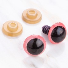 Loren 12 mm Pembe 5 Çift Amigurumi Göz