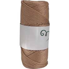 Makrome Ipi 3mm Polyester Açık Karamel