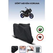 Breen Yamaha Tracer 700 Siyah Motosiklet Brandası Arka Çanta Uyumlu