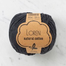 Loren Natural Cotton Füme El Örgü Ipi - R081 - 33911