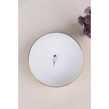 Tabak Evi Porselen Natura Iris Altın Yaldız Kase 13,50CM Tekli