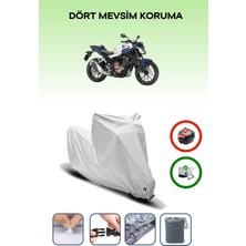 Honda Cb 500 F Için Kilit Uyumlu Motosiklet Branda, Güvenli, Su Geçirmez Dayanıklı Kumaş