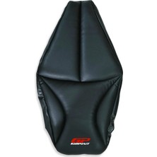 Gp Kompozit Sym Dragon Drg 160 2023-2024 Uyumlu Motosiklet Konfor Sele Kılıfı Siyah