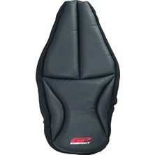 Gp Kompozit Sym Dragon Drg 160 2023-2024 Uyumlu Fileli Motosiklet Konfor Sele Kılıfı Siyah