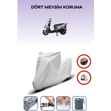 Falcon Mocco 50 Uyumlu Motorsiklet Branda, Motor Örtüsü