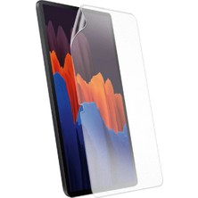 Galaxy Tab S7 Plus T970 Kağıt Hisli Mat Uyumlu Davin Paper Like Tablet Ekran Koruyucu-Renksiz