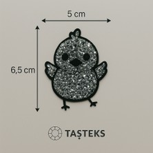 Taşteks Taşlı Ütülenebilen Veya Sticker Olarak Kullanılabilen Civciv Modeli