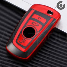 Bmw 1 3 5 7 Serisi F30 F25 F20 F18 F16 F15 F10 & X1 X3 X4 X5 Parlak Tpu Anahtar Kılıfı)