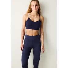 Penti Indigo Yüksek Bel Bilek Boy Zero Feel Cepli Tayt